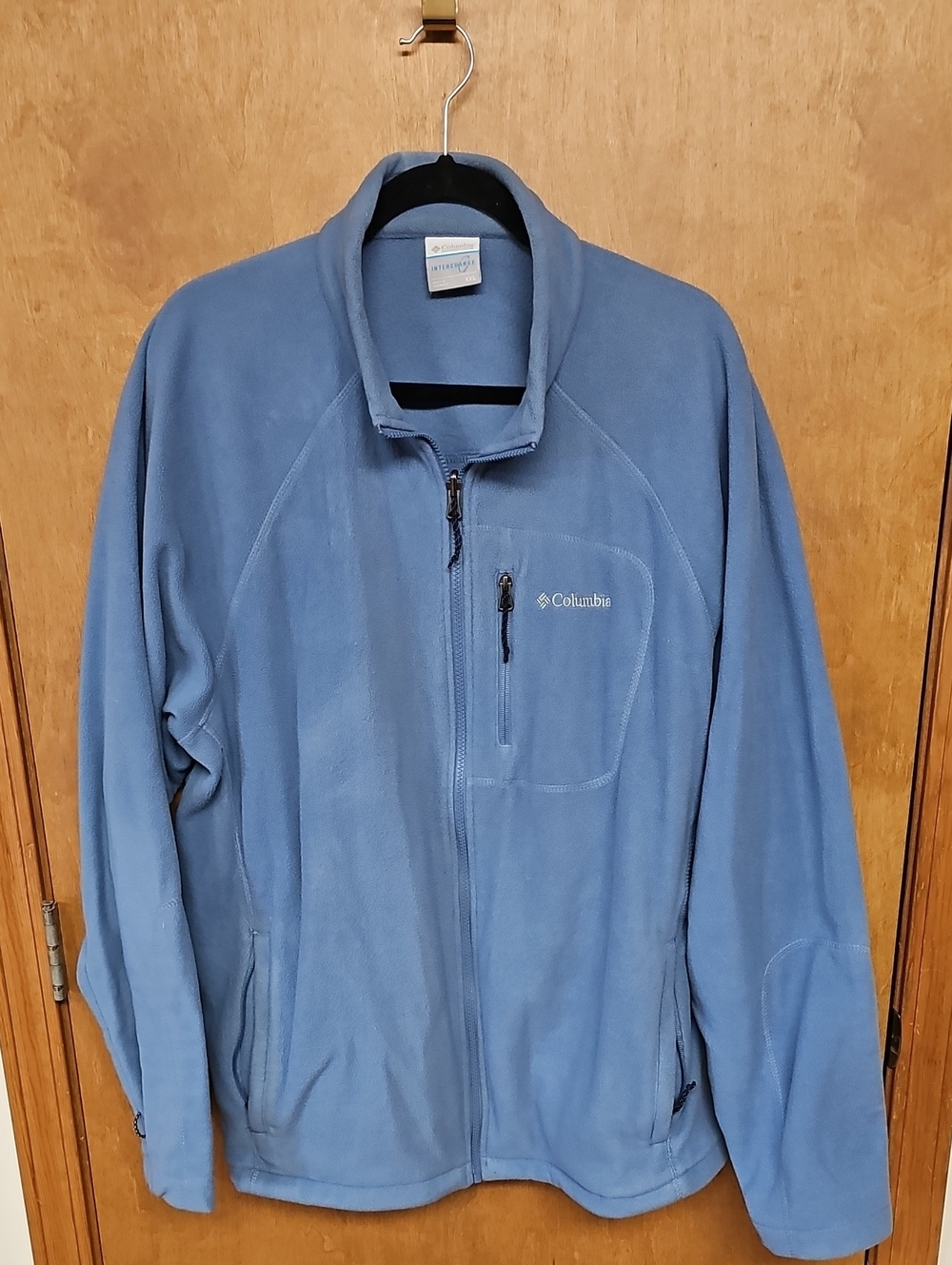 Columbia Men’s Slate Blue Full-Zip Fleece Jacket